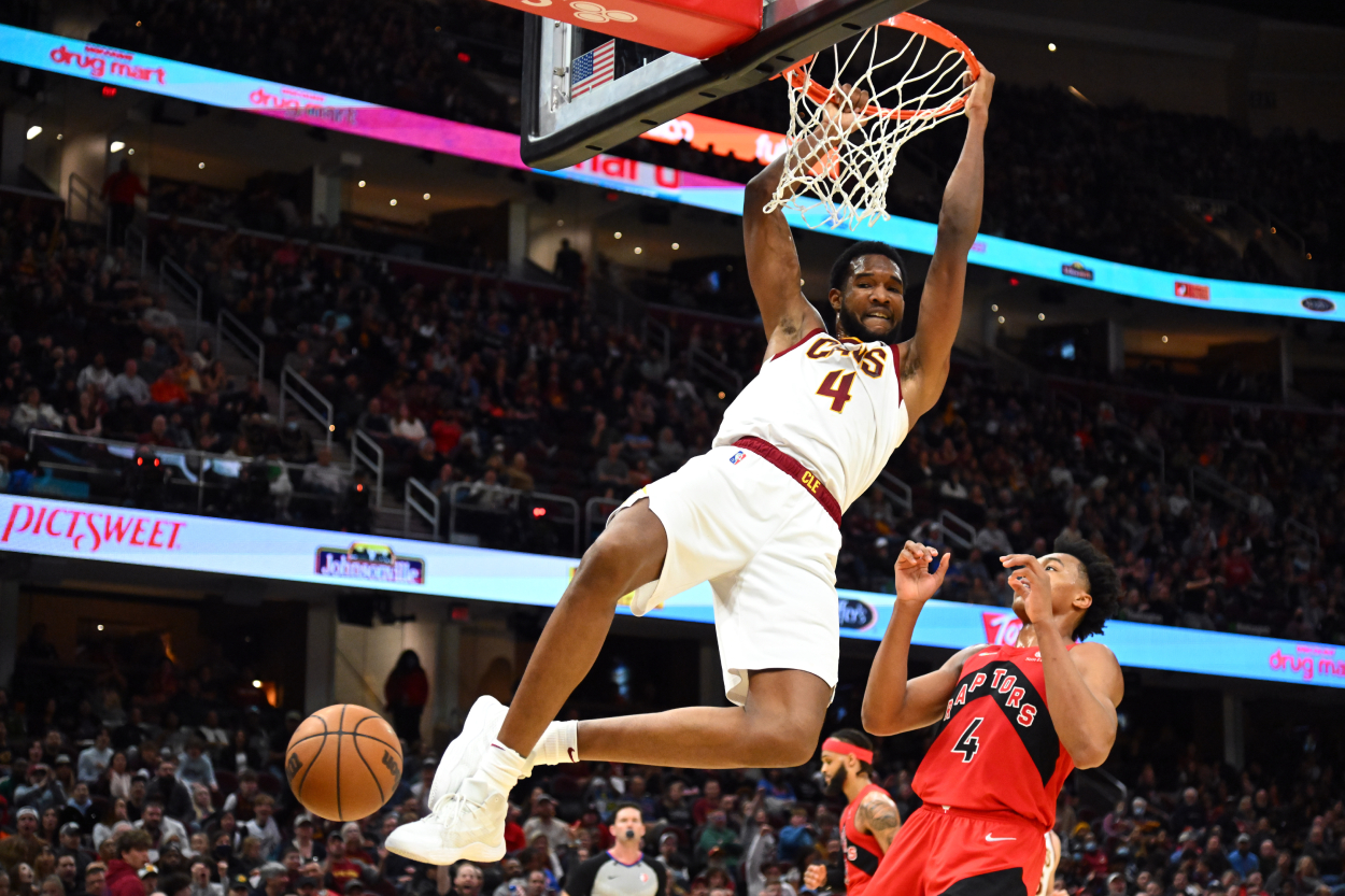 Cleveland Cavaliers forward Evan Mobley, who has been a major part of the Cavs' resurgence without LeBron James.