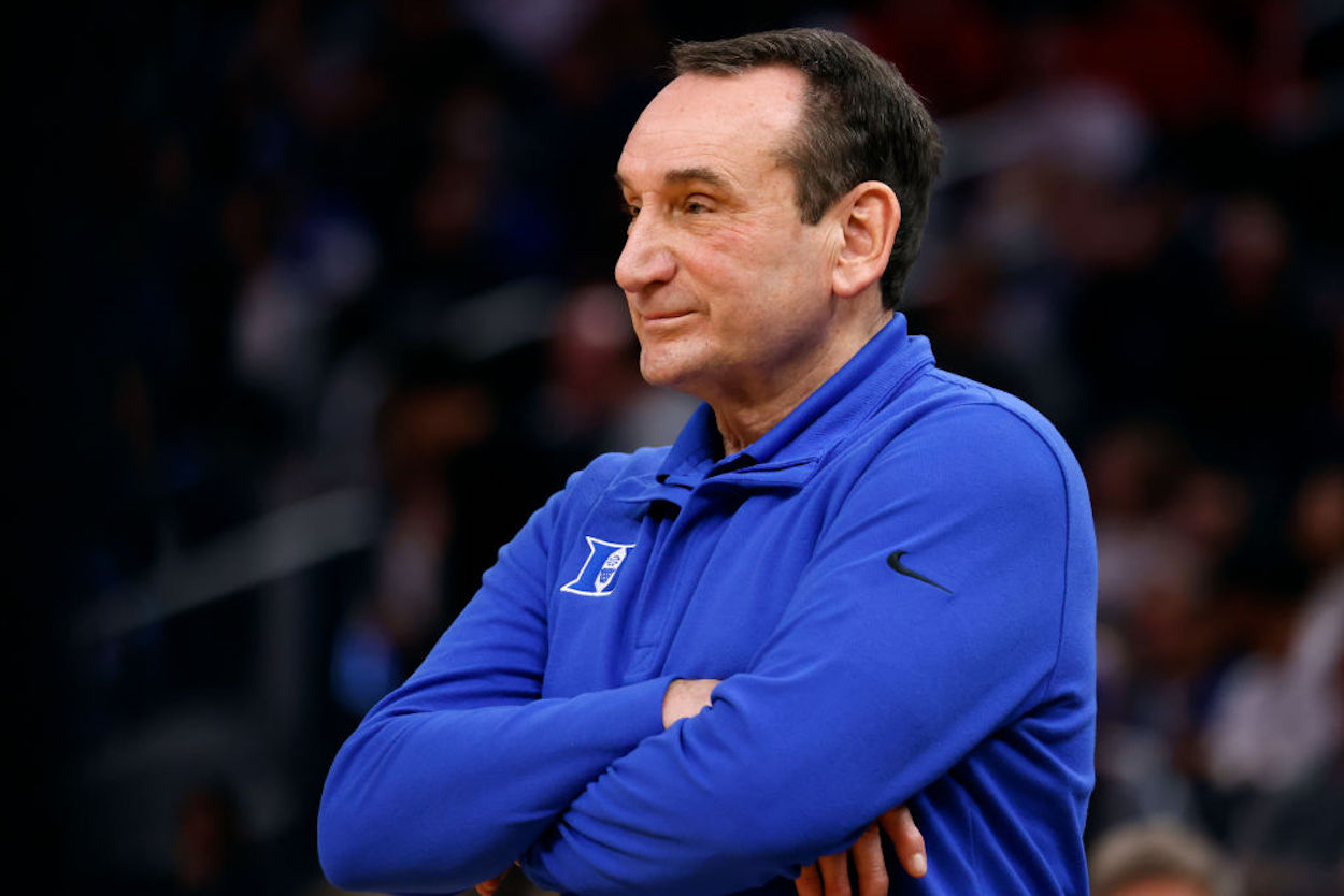 Mike Krzyzewski made a key coaching decision to keep Duke's season alive.