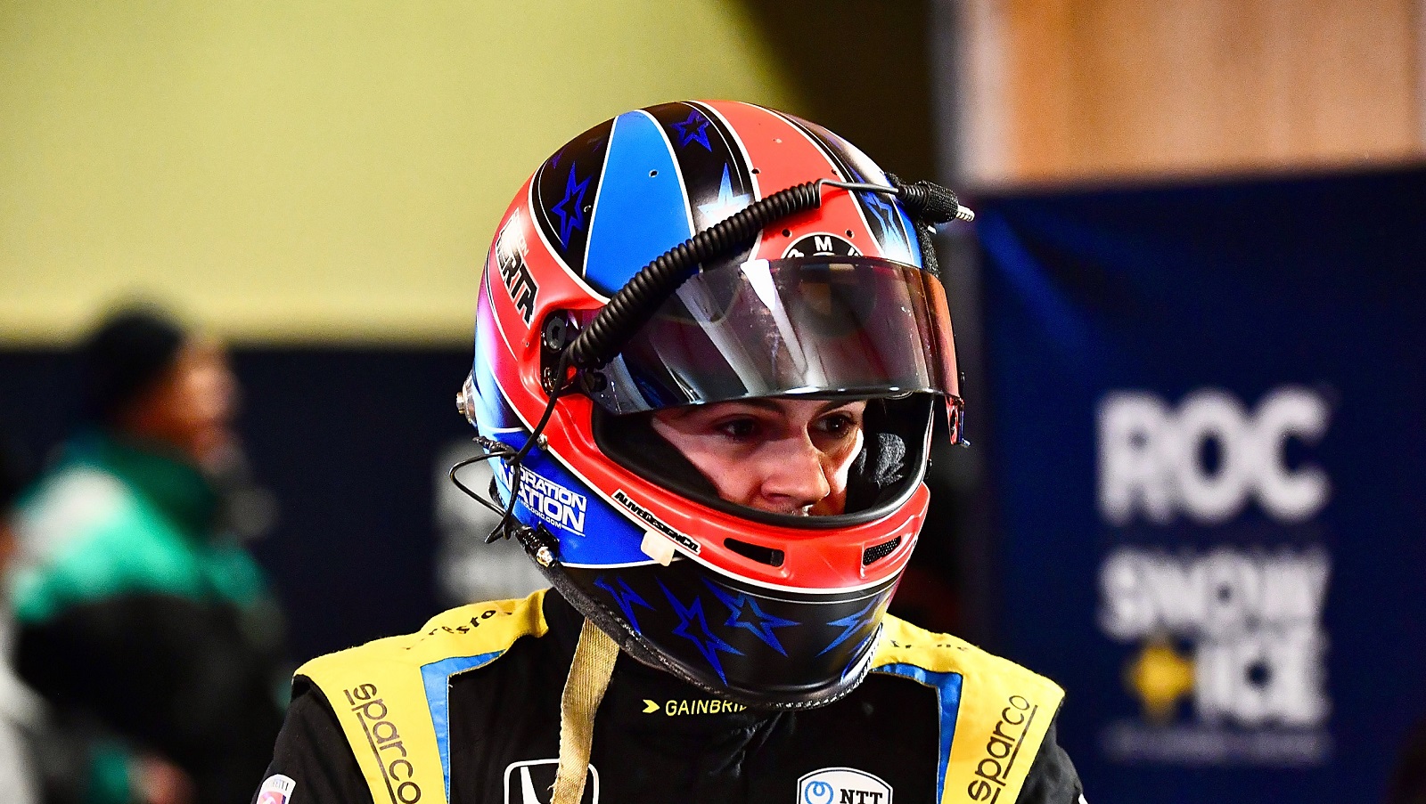 Colton Herta during the Race of Champions on Feb. 4, 2022, in Pite Havsbad Pitea, Sweden. | ROC/Jerry Andre/Hasan Bratic/DeFodi Images via Getty Images