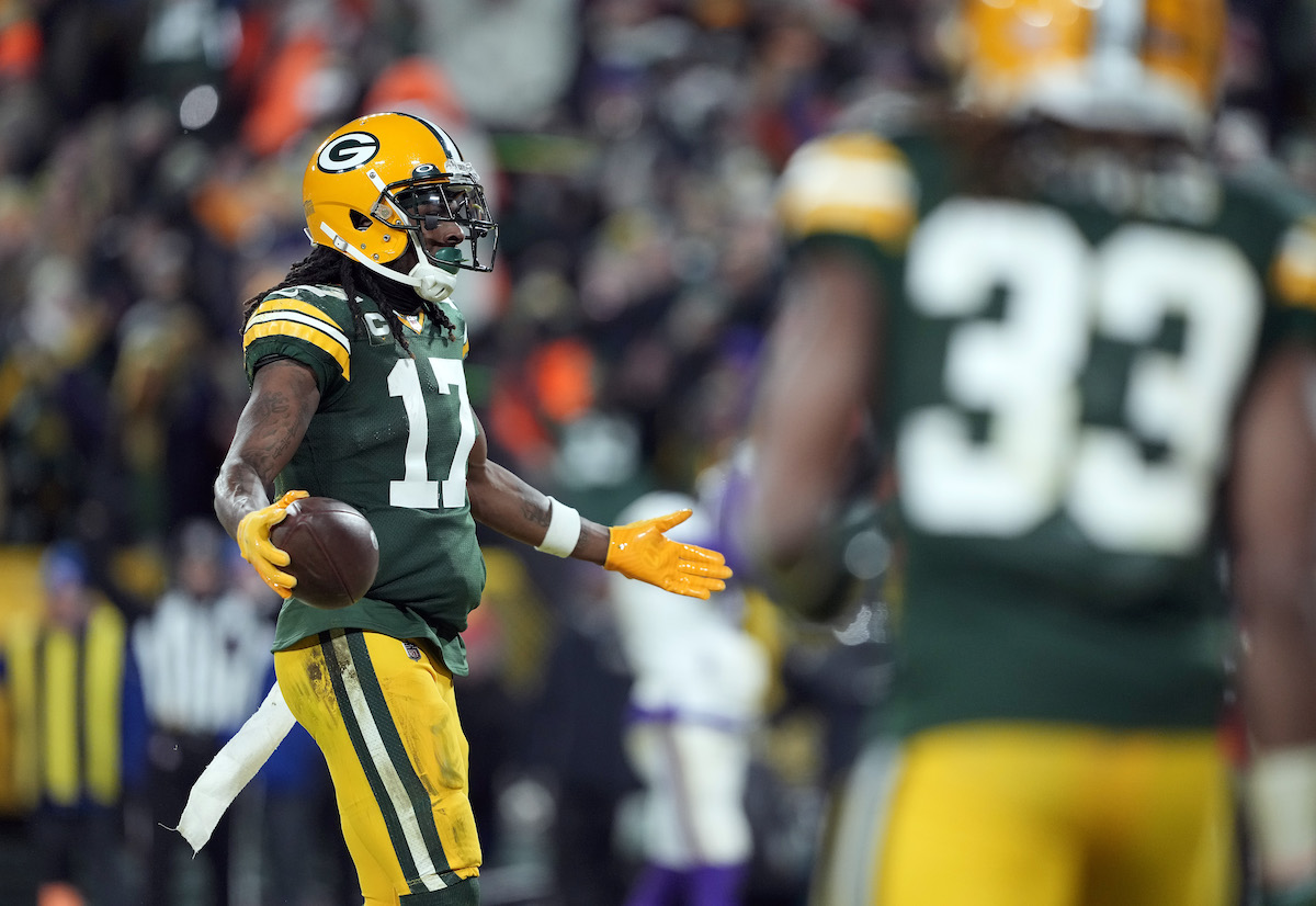 Davante Adams of the Green Bay Packers would be a great fit on the Jacksonville Jaguars