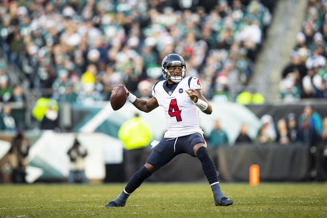 Possible Eagles target Deshaun Watson.