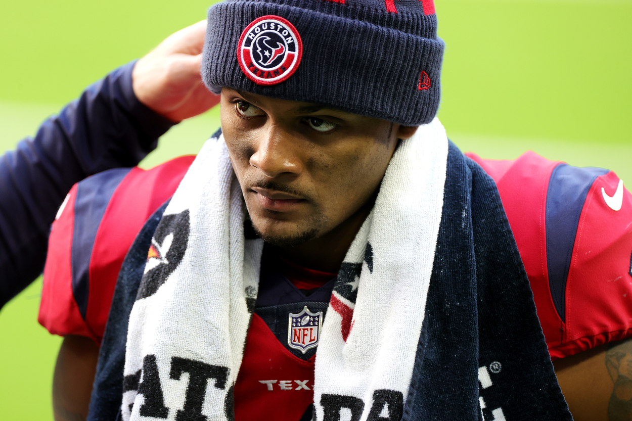 Houston Texans quarterback Deshaun Watson in 2020.