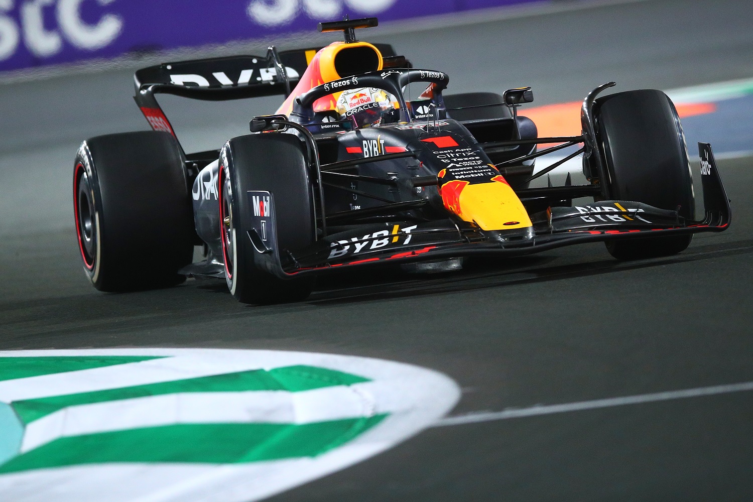 :Max Verstappen during the Formula 1 Grand Prix of Saudi Arabia at the Jeddah Corniche Circuit on March 27, 2022 in Jeddah, Saudi Arabia