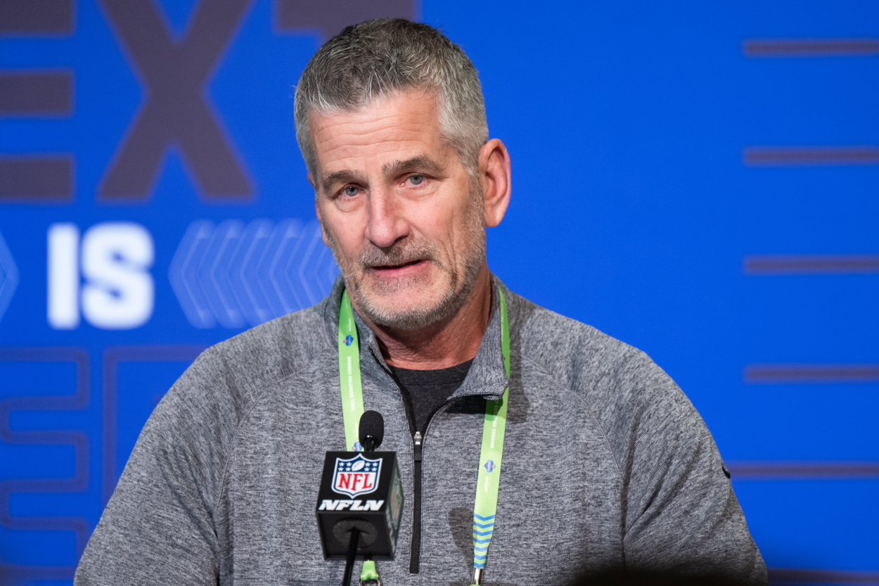 Indianapolis Colts head coach Frank Reich in 2022.
