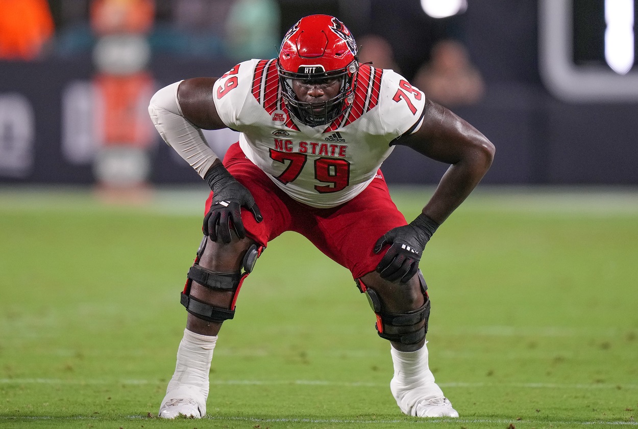 Ikem Ekwonu is the top player the Giants should watch at the Combine