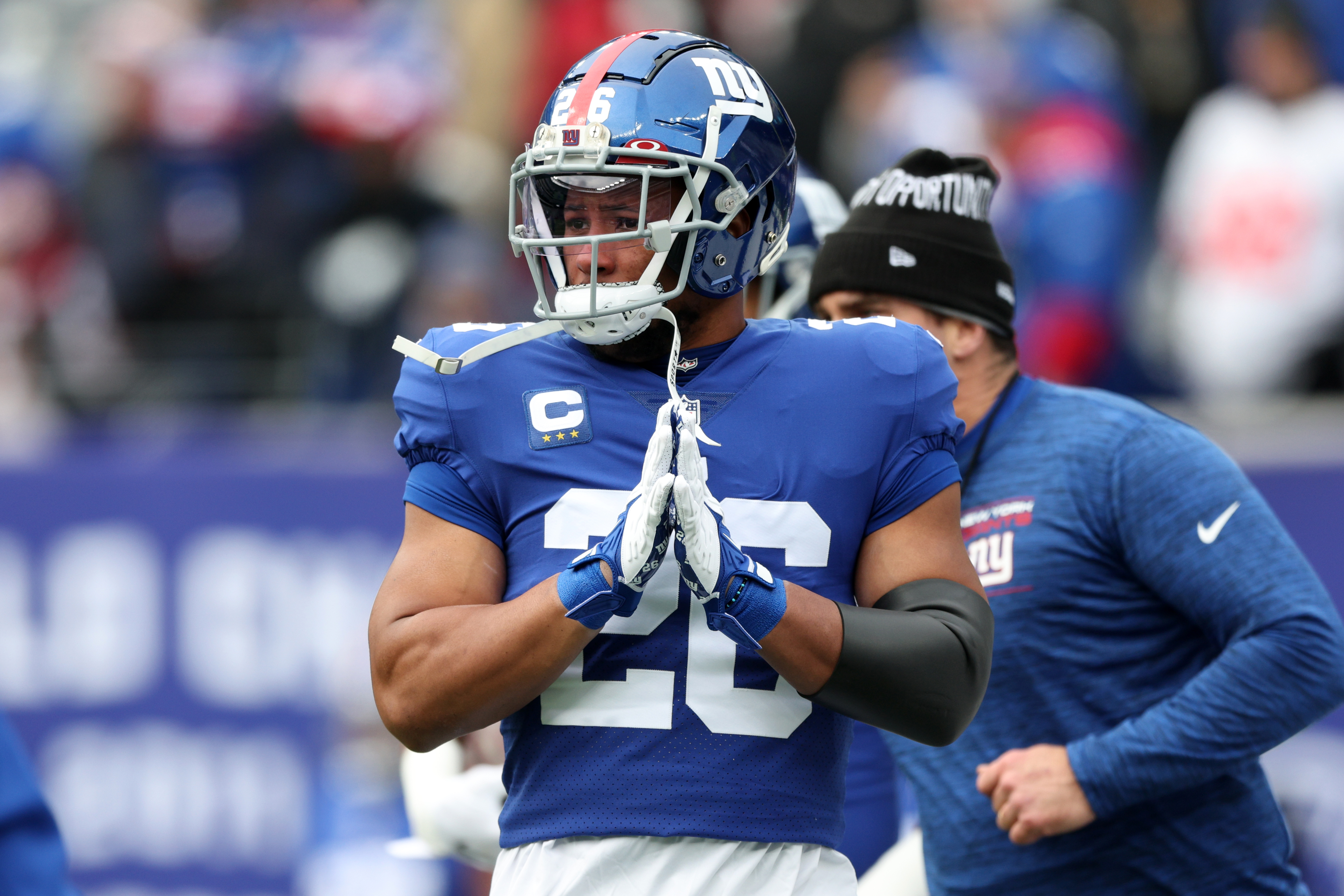 The Giants might end up trading Saquon Barkley.