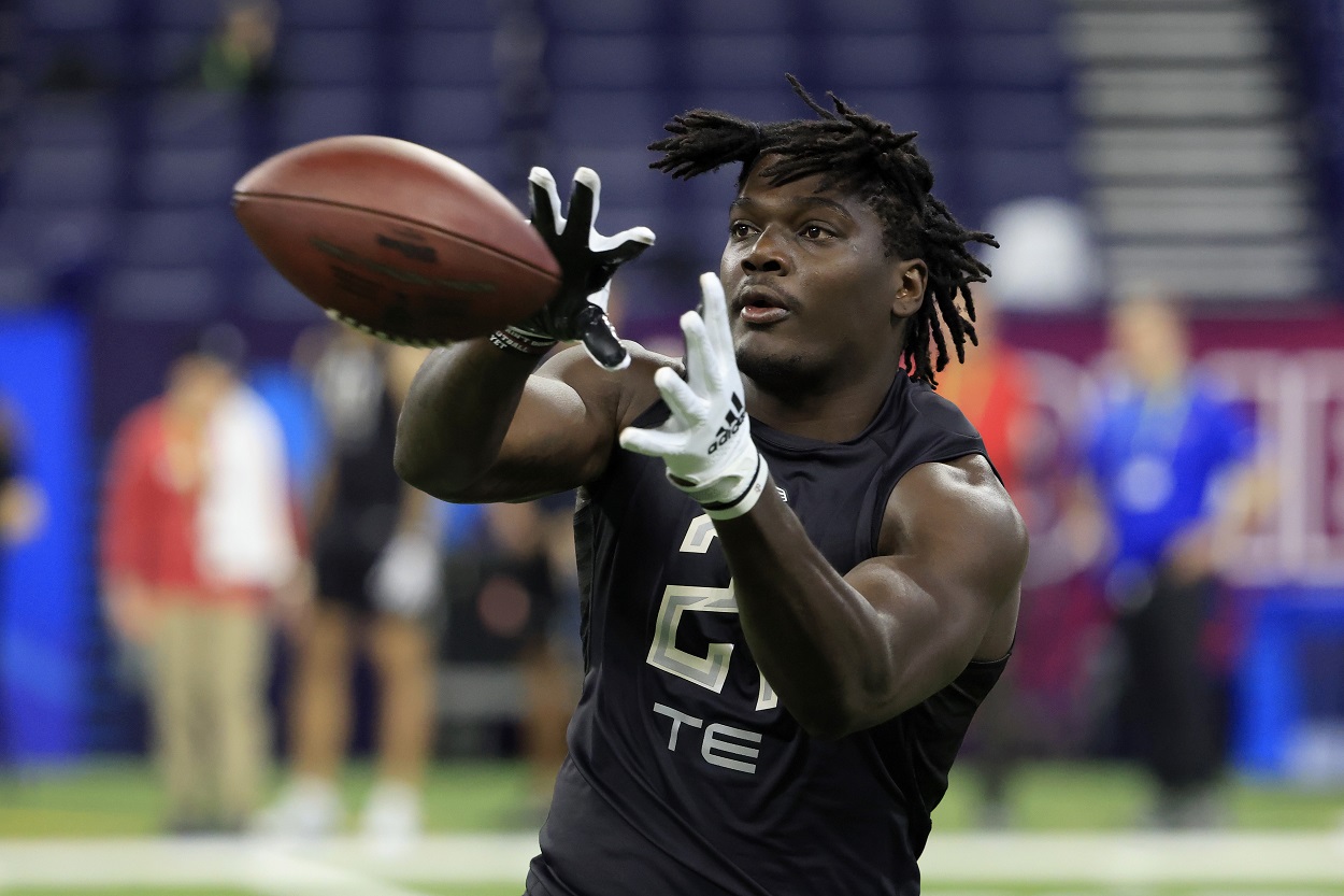Jalen Wydermyer, TE, potentially for the Green Bay Packers