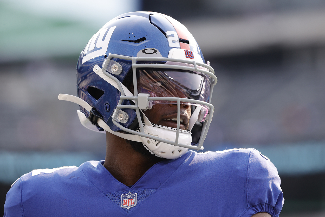 New York Giants cornerback James Bradberry in 2021.