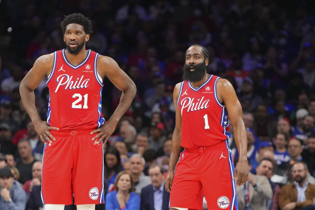 Gilbert Arenas Reveals Why 76ers Star Joel Embiid is Desperate to Make It Work With James Harden