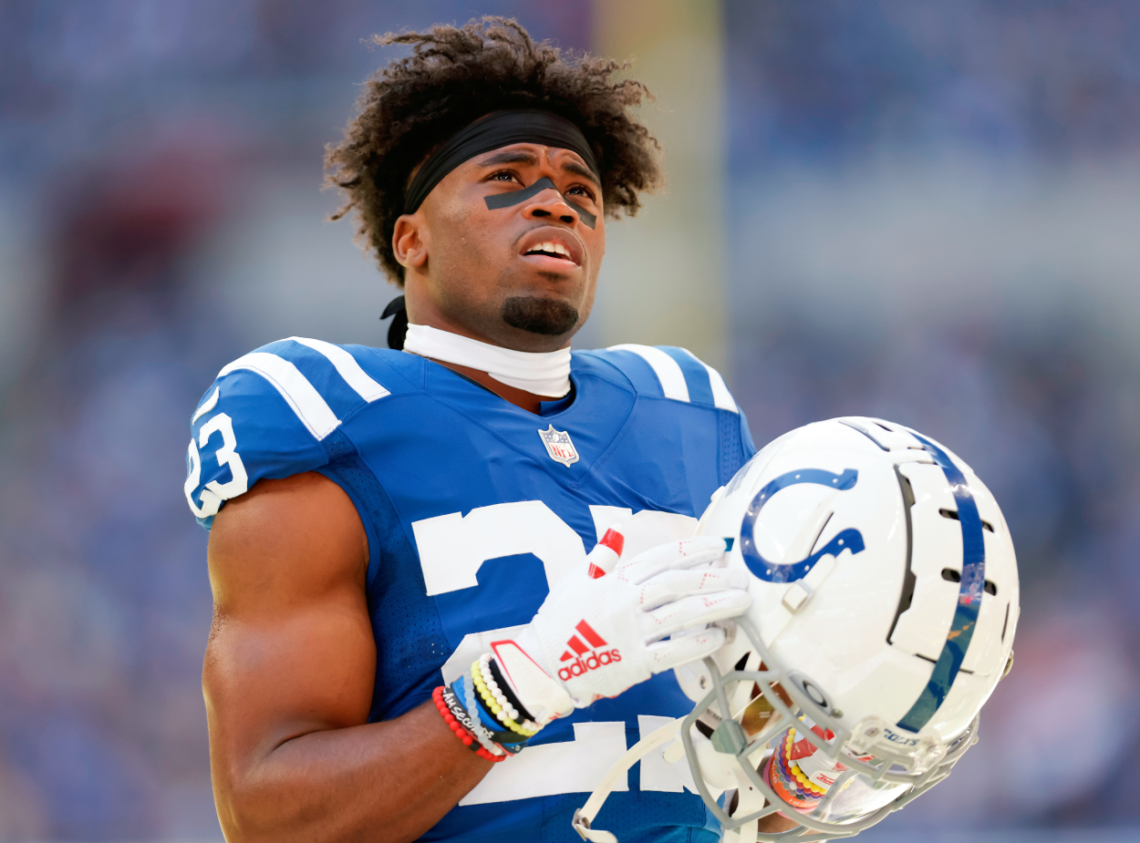Indianapolis Colts Pro Bowl cornerback Kenny Moore II in 2021.