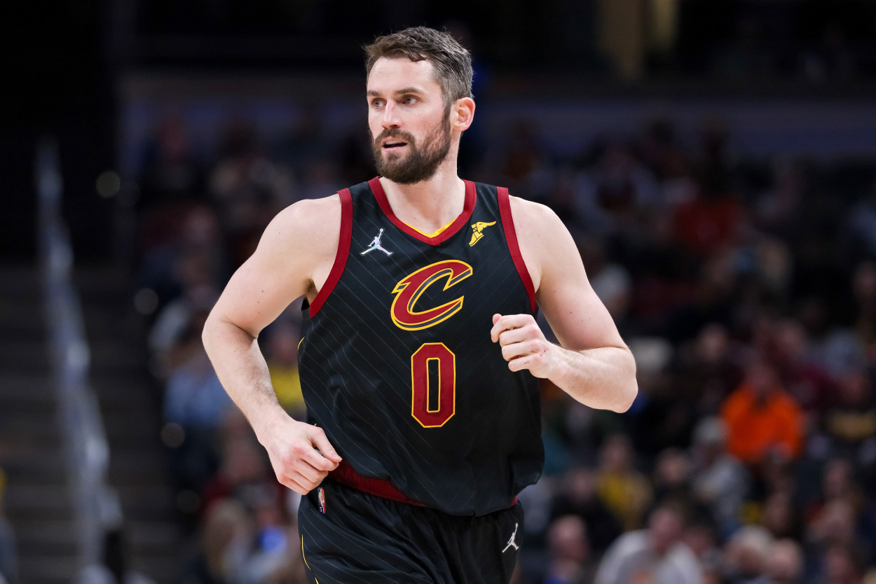 Cavs star Kevin Love, who has had a resurgent season this year.
