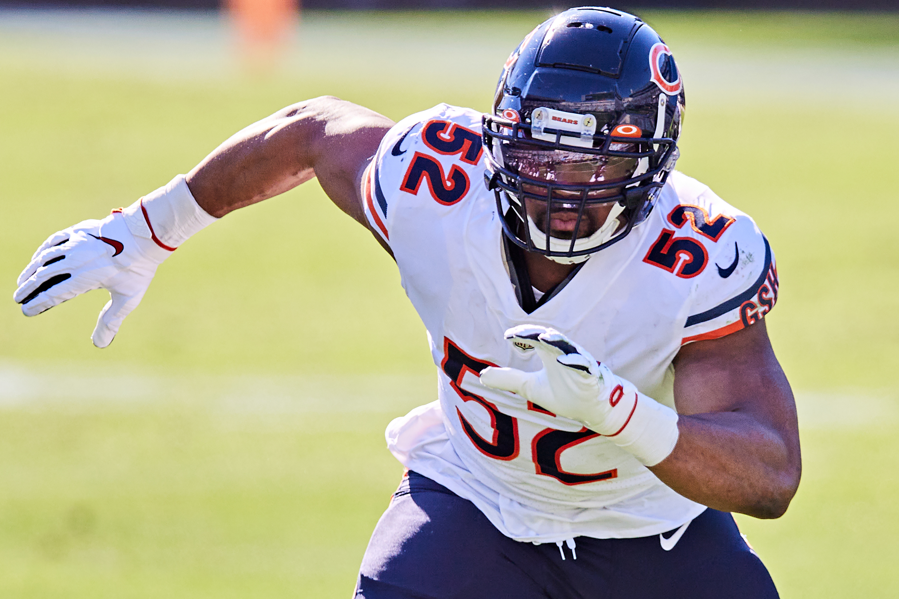 Khalil Mack, now with the Los Angles Chargers