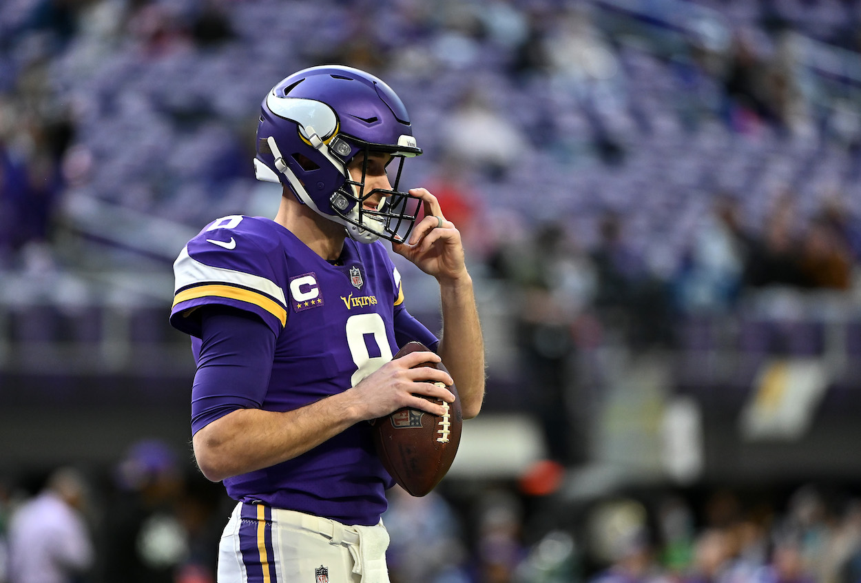 Vikings QB Kirk Cousins.