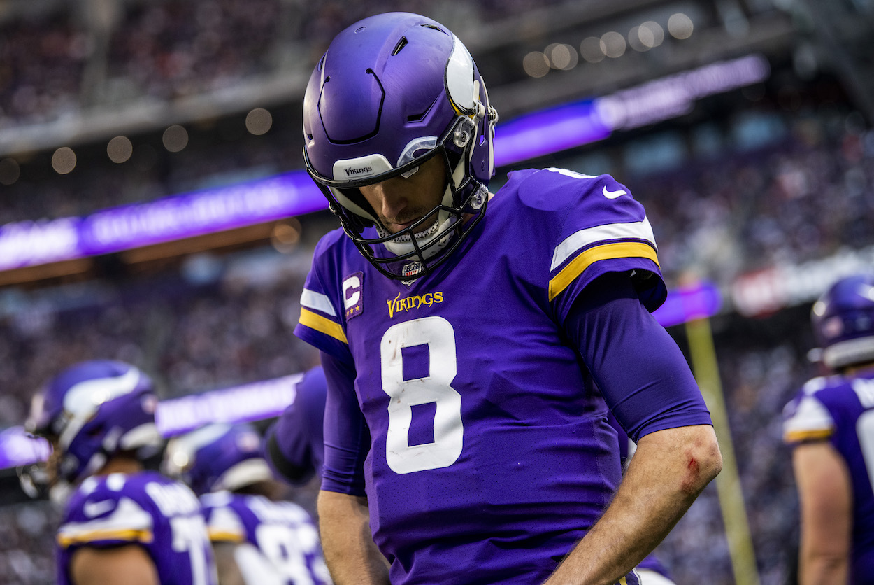 Vikings QB Kirk Cousins.