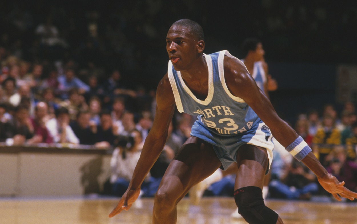 Michael Jordan at the University of North Carolina