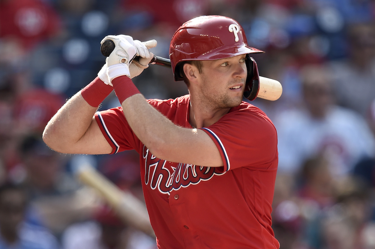 Phillies 1B Rhys Hoskins.