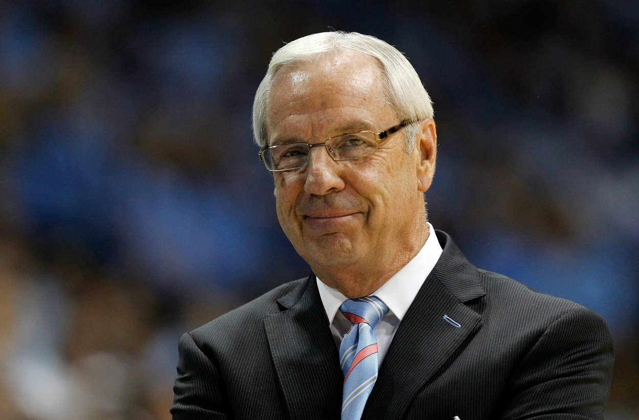 Former North Carolina head coach Roy Williams in 2011.