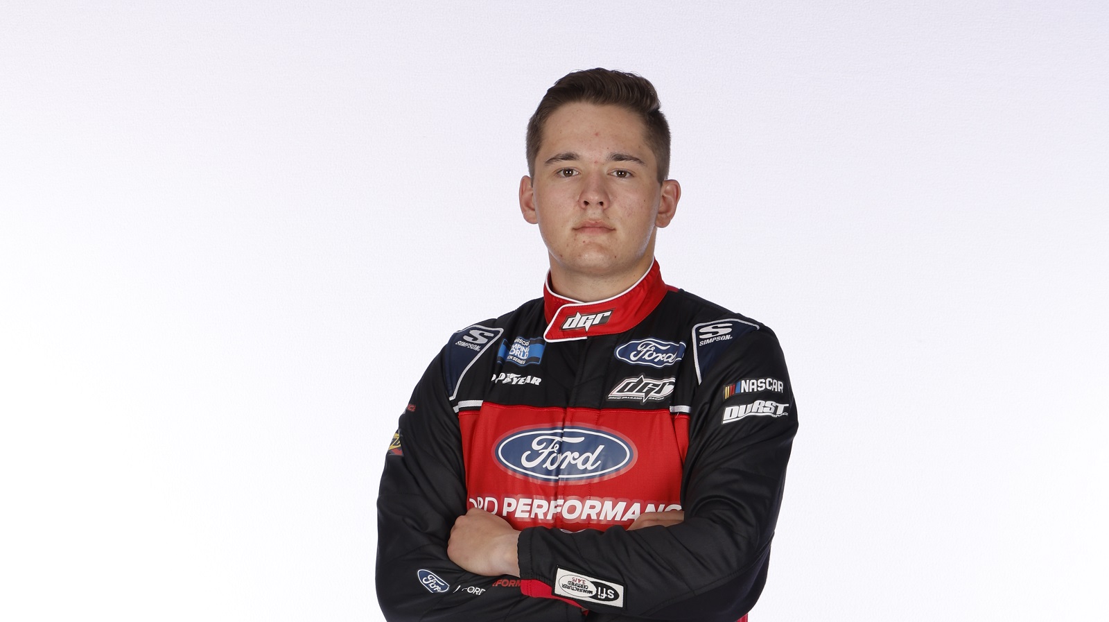 Taylor Gray poses for a photo at Fox Studios on Jan. 19, 2022, in Concord, North Carolina. | Chris Graythen/Getty Images