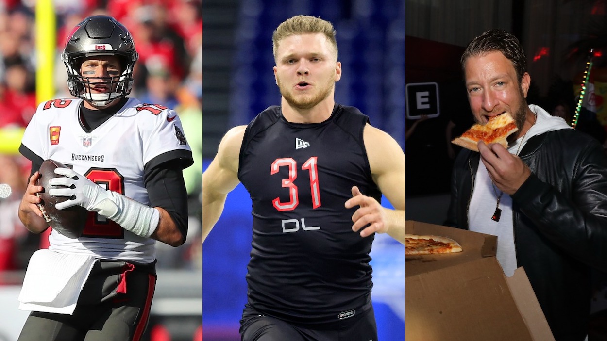 Aidan Hutchinson Broke Tom Brady's TB12 Diet Rules With Dave Portnoy