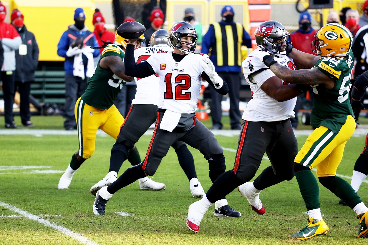 Tom Brady owns the Packers as a Buccaneer