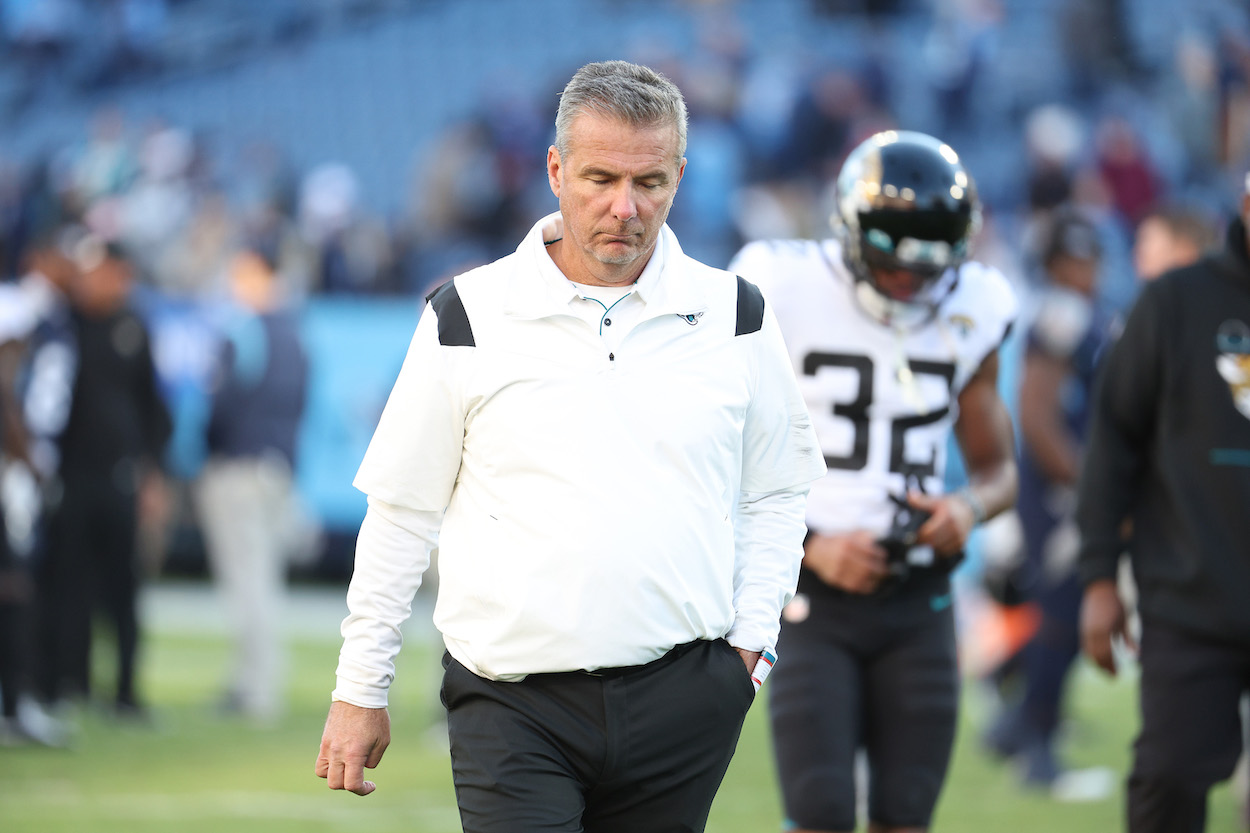 Former Jaguars HC Urban Meyer.