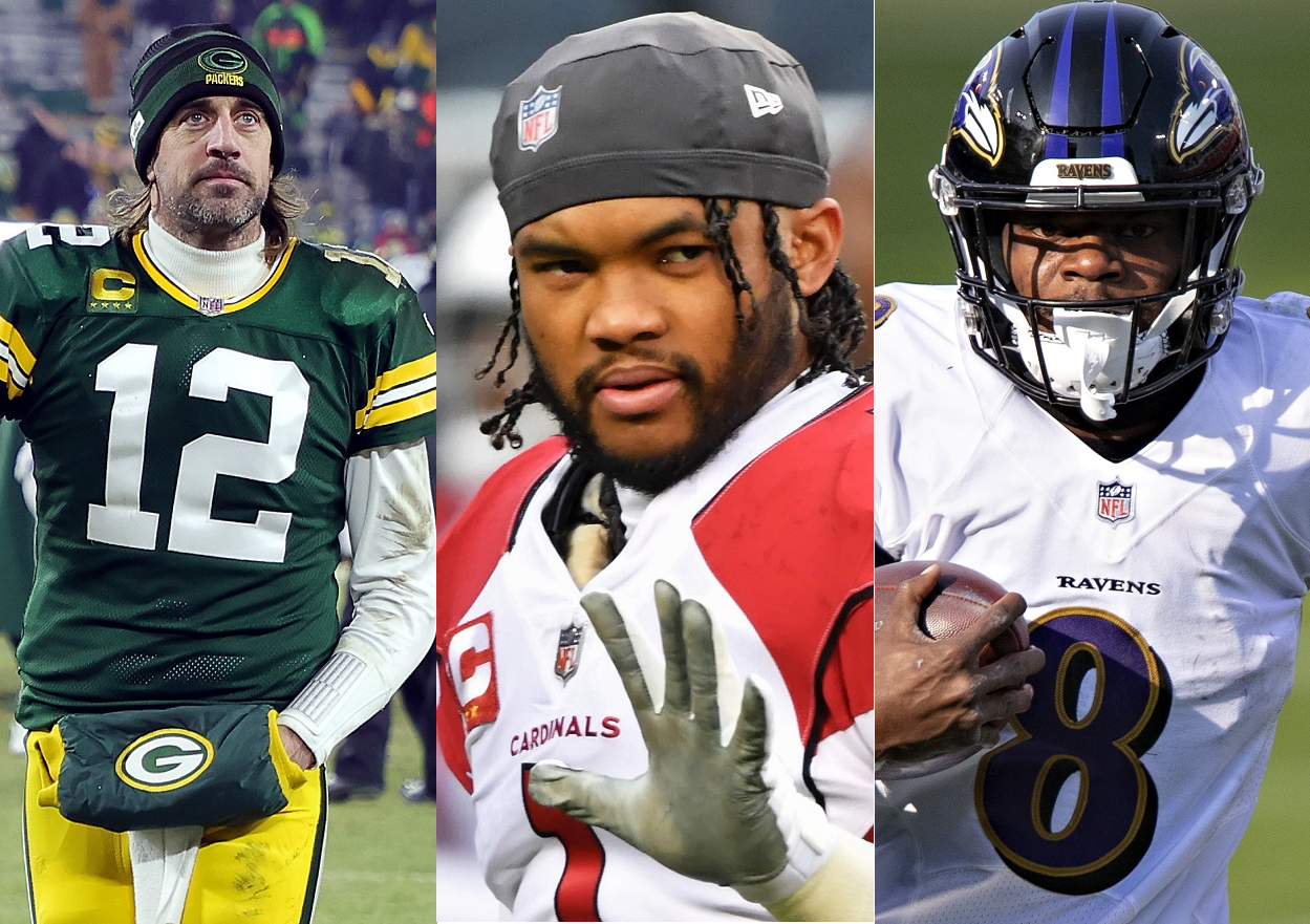 Aaron Rodgers Contract News Has Kyler Murray, Lamar Jackson Thinking Green and Gold, Too