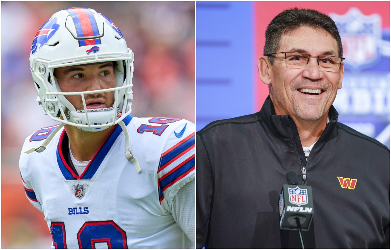 Mitchell Trubisky to the Commanders is a possibility.