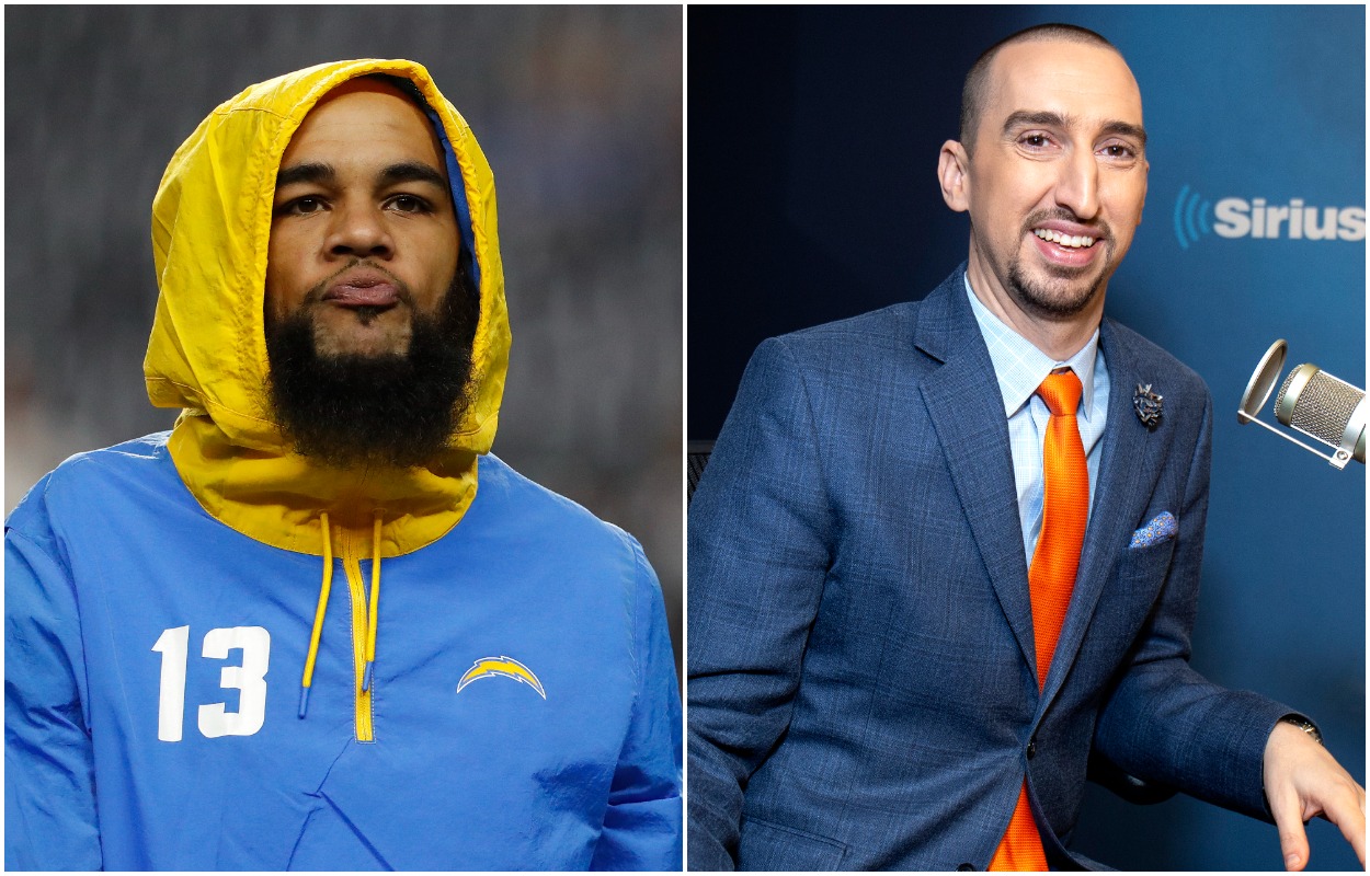 Nick Wright Gets Exposed by Chargers WR Keenan Allen for Latest Comments Following Tyreek Hill Trade