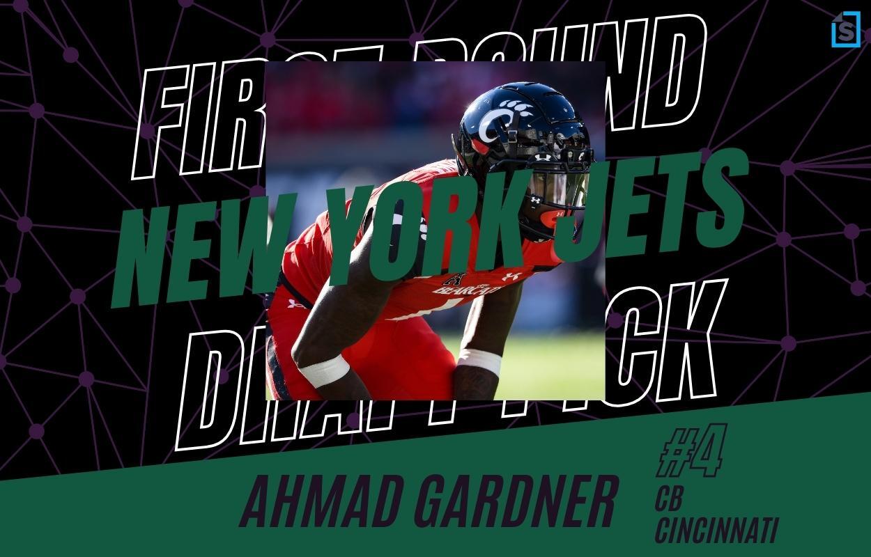 2022 NFL Draft: CB Ahmad Sauce Gardner, Cincinnati, Round 1, Pick 4