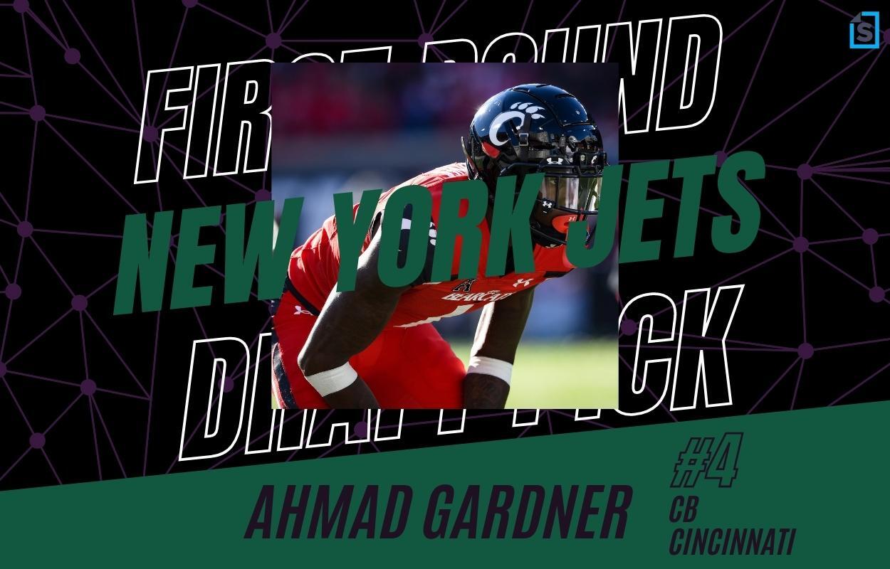 New York Jets first-round draft pick Ahmad 'Sauce' Gardner