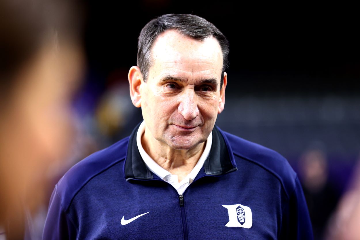Coach K Takes Mysterious Social Media Burner Accounts With Him Into Retirement