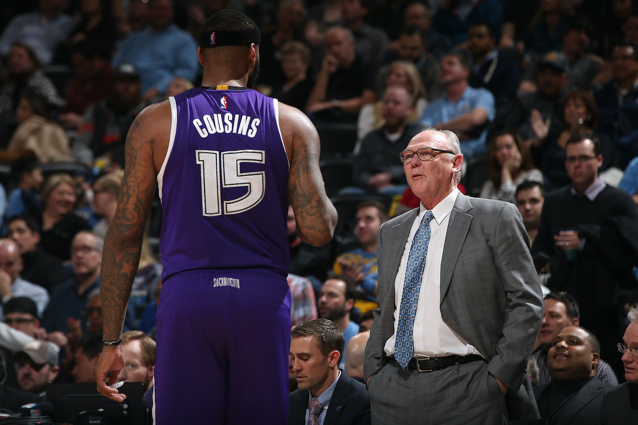 DeMarcus Cousins Got Crushed (Yet Again) by His Former Coach George Karl After the Big Man Took Shots at Sacramento Kings