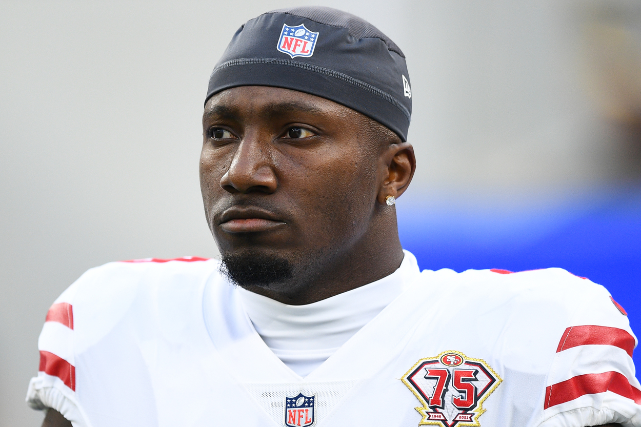 San Francisco 49ers star Deebo Samuel in 2022.