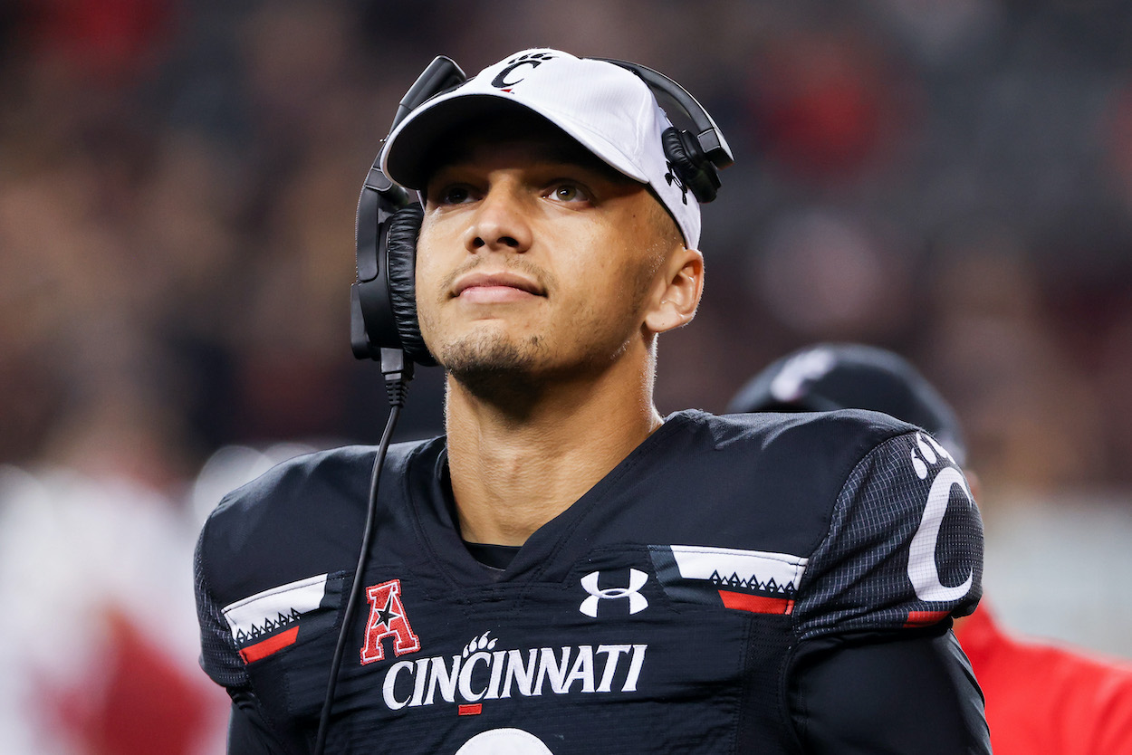 QB Desmond Ridder of the Cincinnati Bearcats could be a target of the Pittsburgh Steelers in the 2022 NFL Draft.