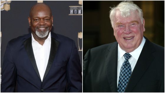 Emmitt Smith and John Madden