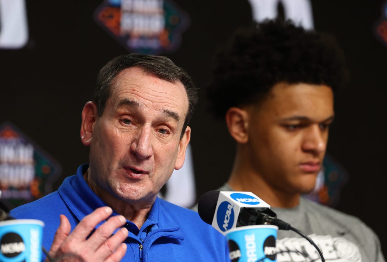 Humbled Duke Legend Mike Krzyzewski Gets Honest Following Career-Ending Final Four Loss to North Carolina: ‘It’s Not About Me’