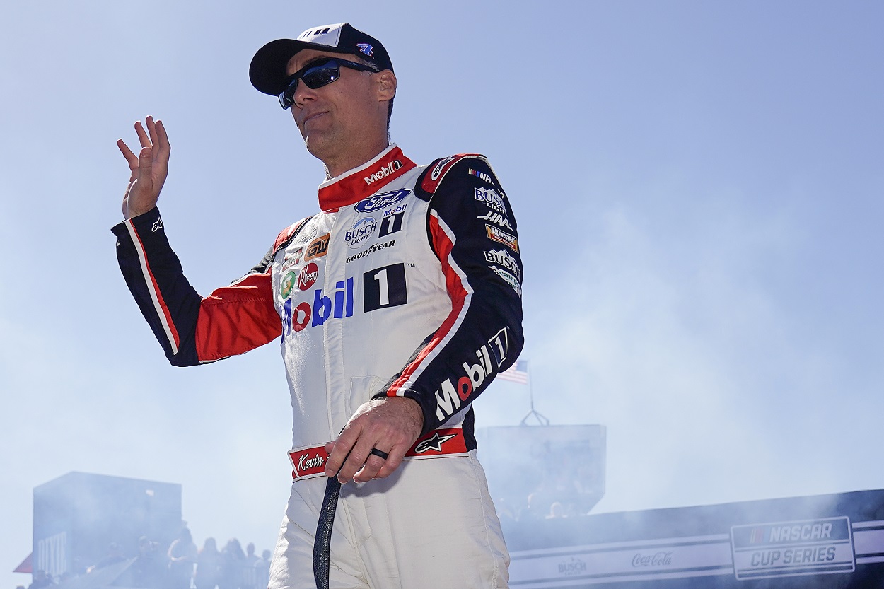 Kevin Harvick ahead of the 2022 NASCAR Cup Series Toyota Owners 400 at Richmond Raceway