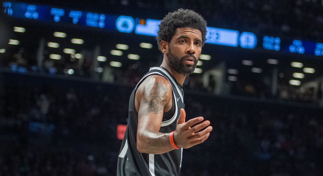 Brooklyn Nets guard Kyrie Irving.