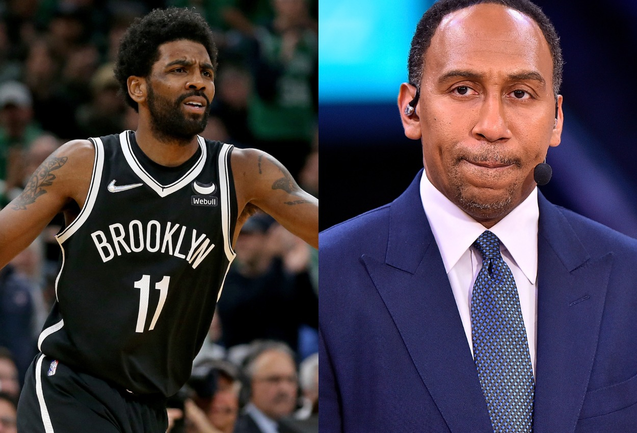 Kyrie Irving Eviscerated by Stephen A. Smith in Light of Ridiculous Comments Sportscasting Pure Sports