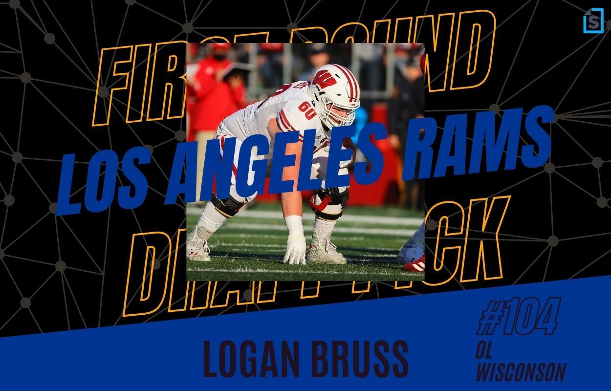 Los Angeles Rams 2022 NFL Draft pick Logan Bruss