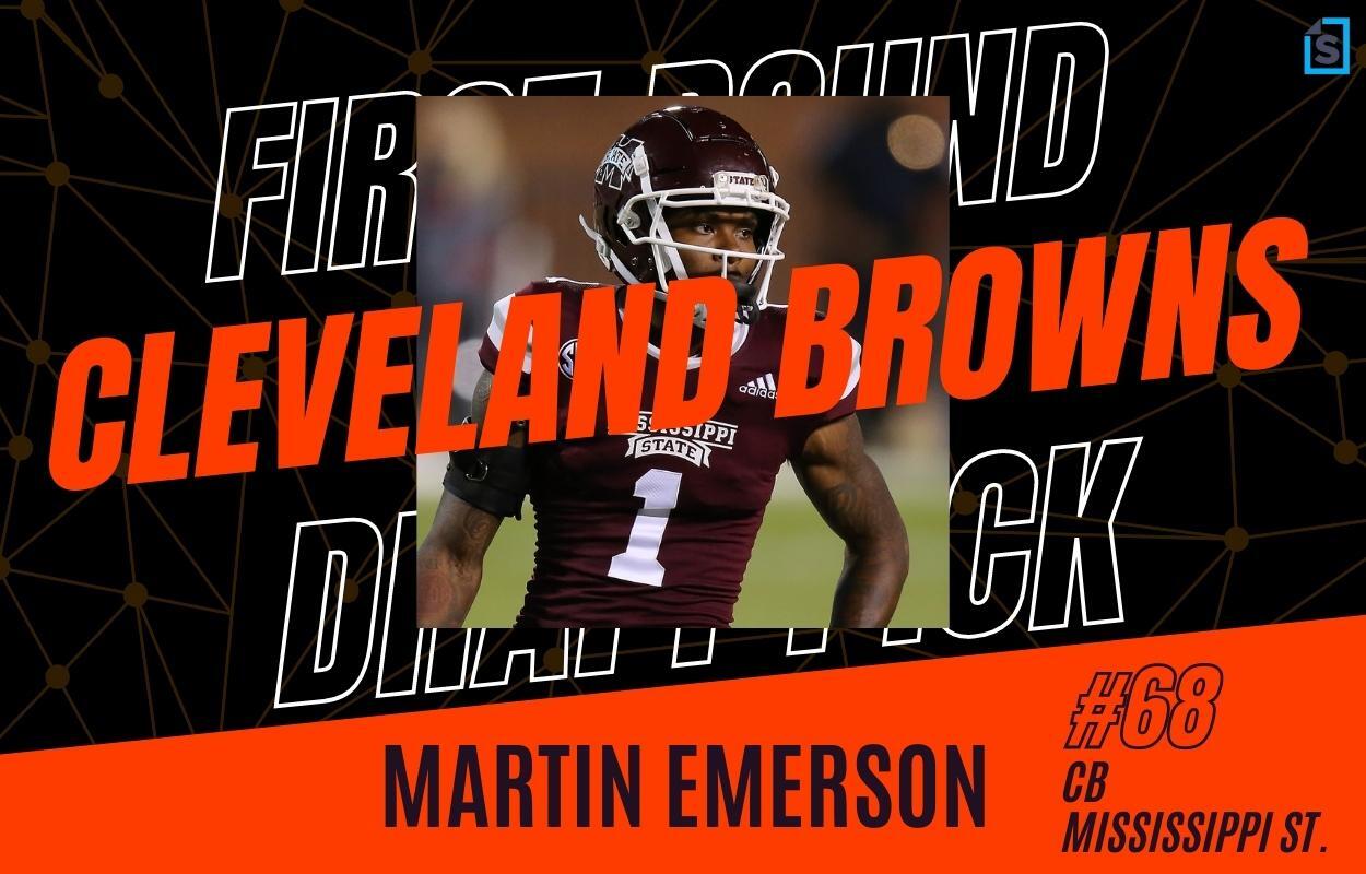 Cleveland Browns 2022 NFL Draft pick Martin Emerson