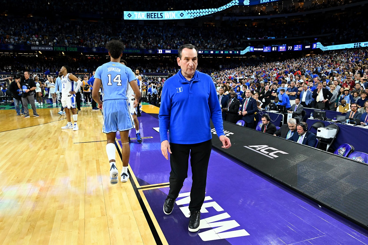 Mike Krzyzewski Perfectly Summed up the Magic of March Madness After Epic Final Four Matchup Between Duke and North Carolina