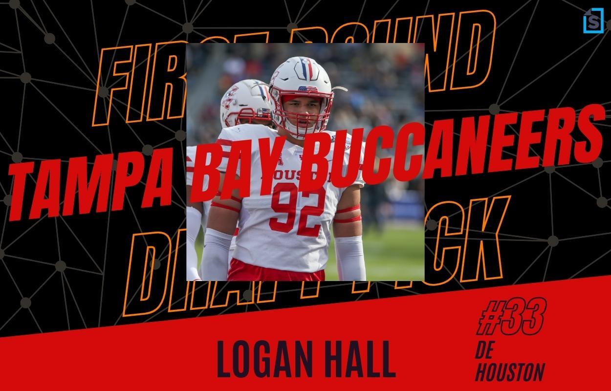 Tampa Bay Buccaneers 2022 NFL Draft pick Logan Hall