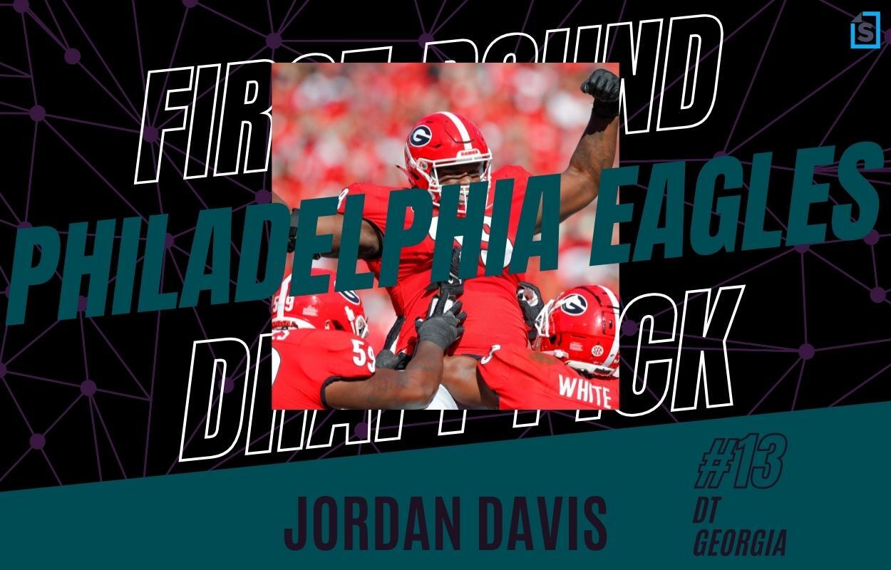 Jordan Davis of the Philadelphia Eagles