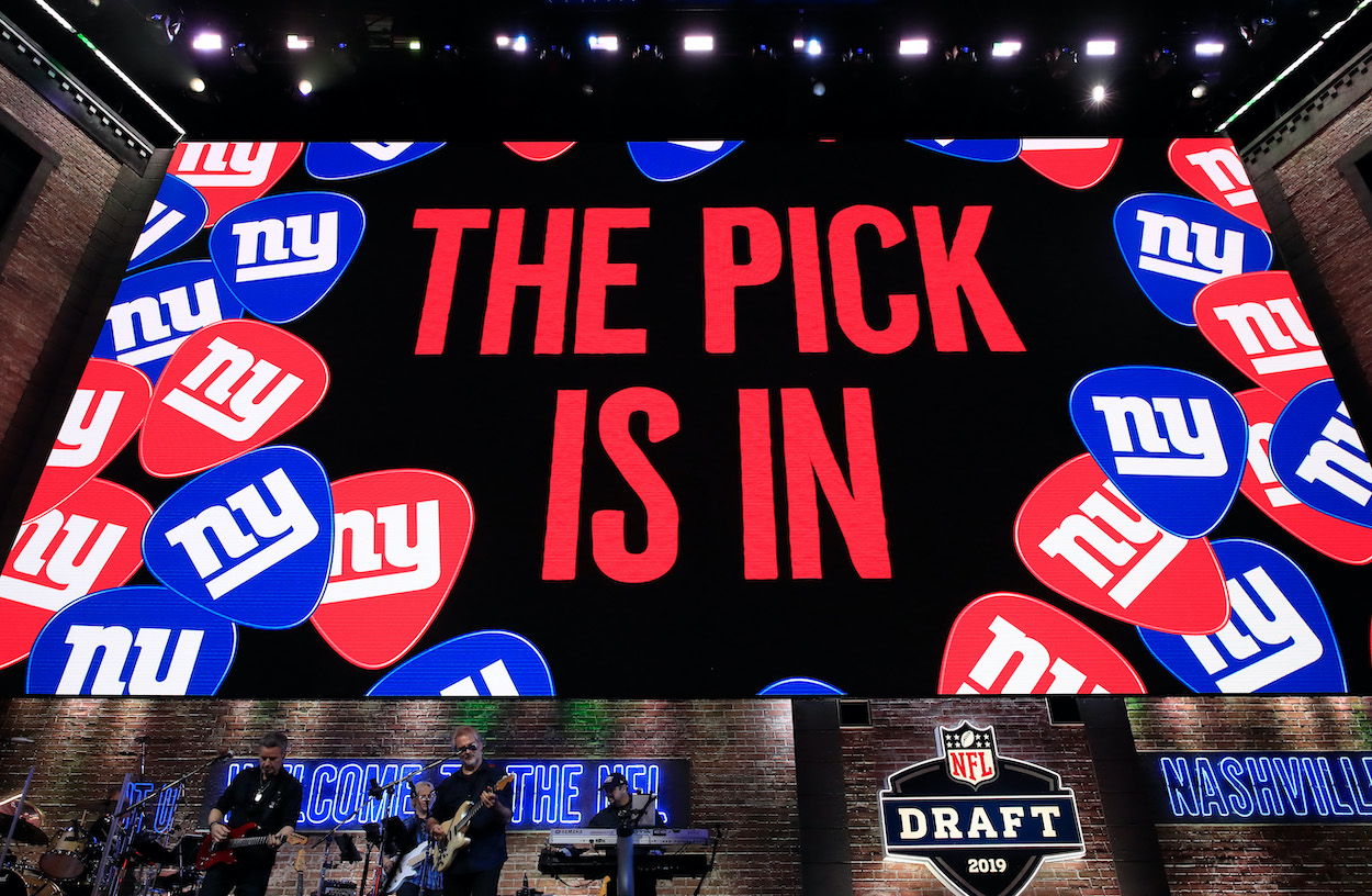 New York Giants on the clock at the 2019 NFL Draft
