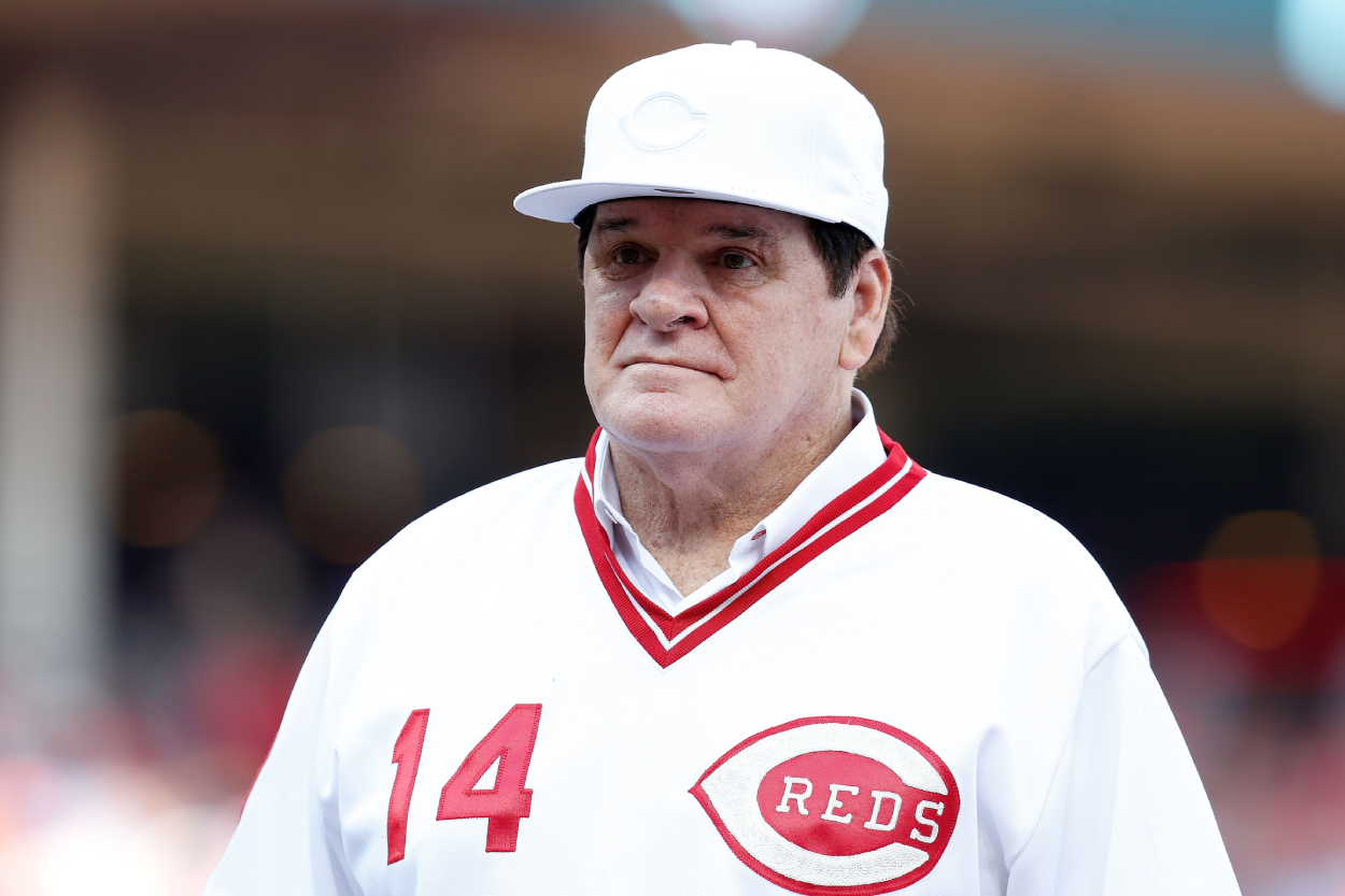 Cincinnati Reds legend Pete Rose in 2016.