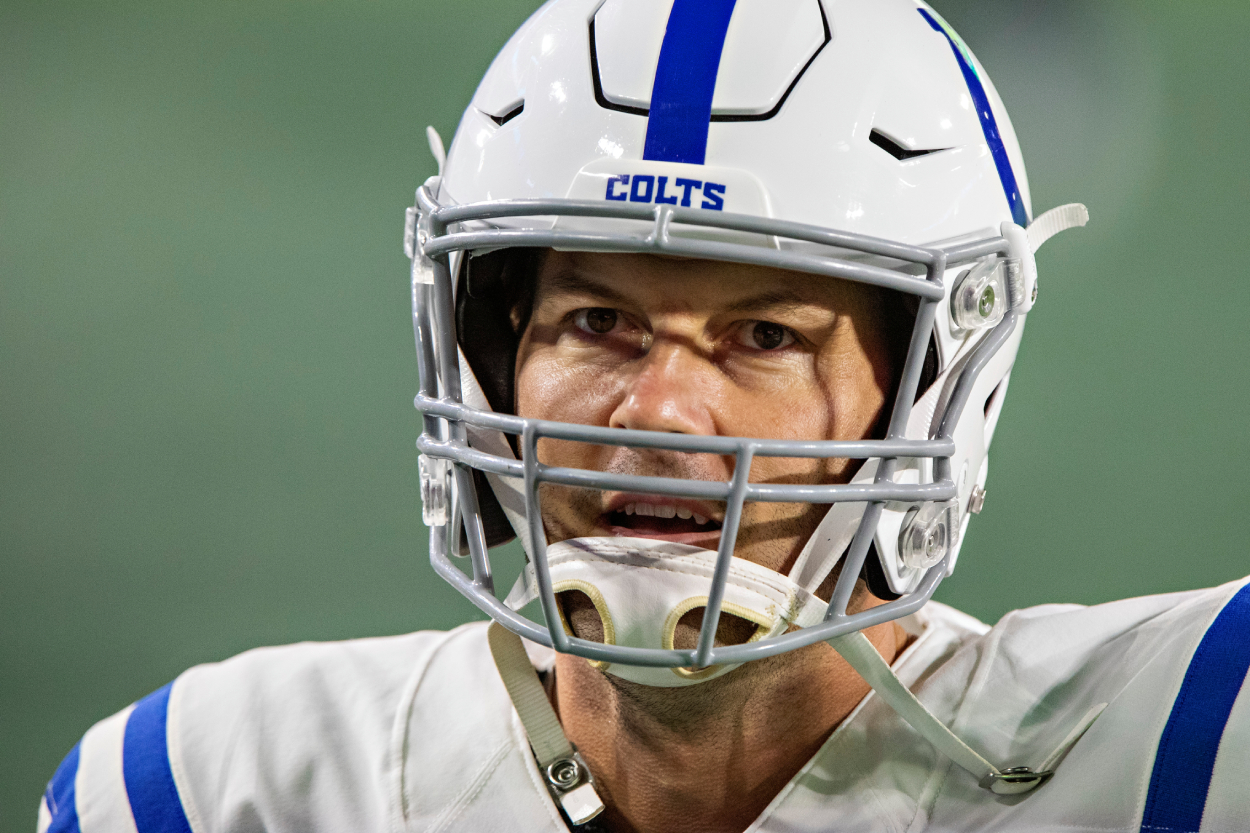 Former Indianapolis Colts quarterback Philip Rivers in 2020.