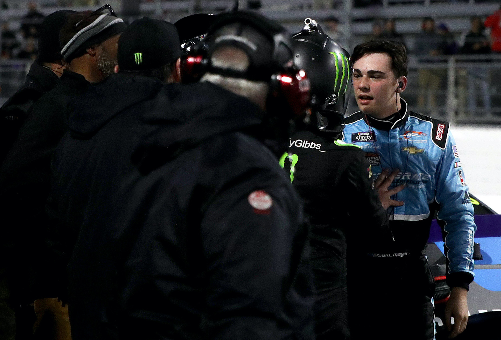Sam Mayer Channeled His InnerDenny Hamlin Following Brawl with Ty