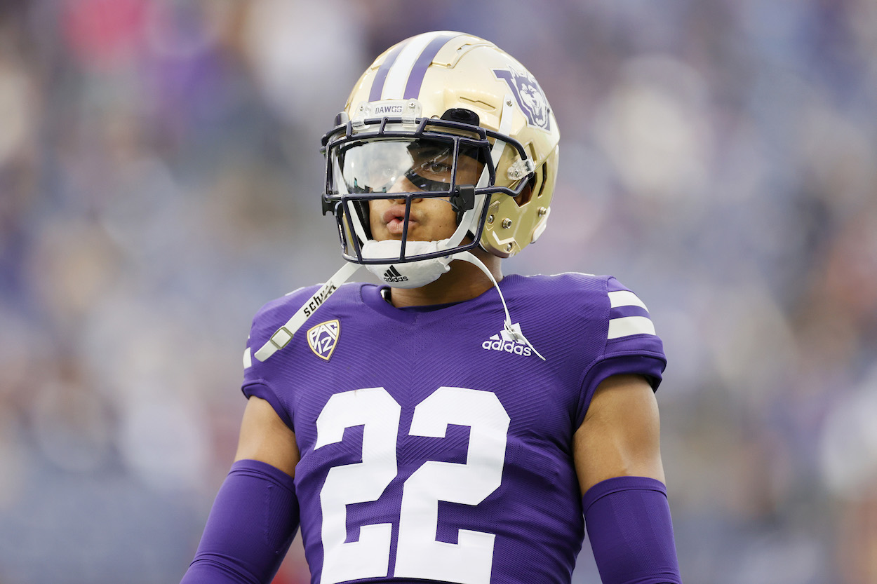 Eagles draft target Trent McDuffie.