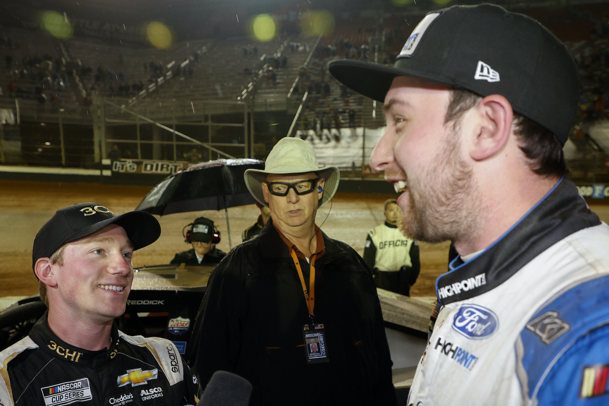 Tyler Reddick and Chase Briscoe talk